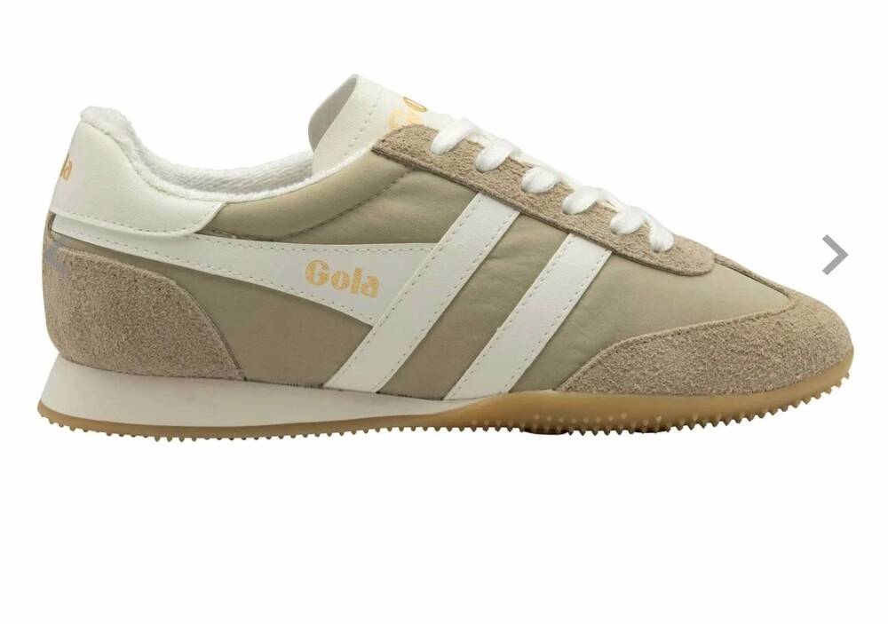 NEW GOLA women’s sprinter trainer sneakers in bone/off white